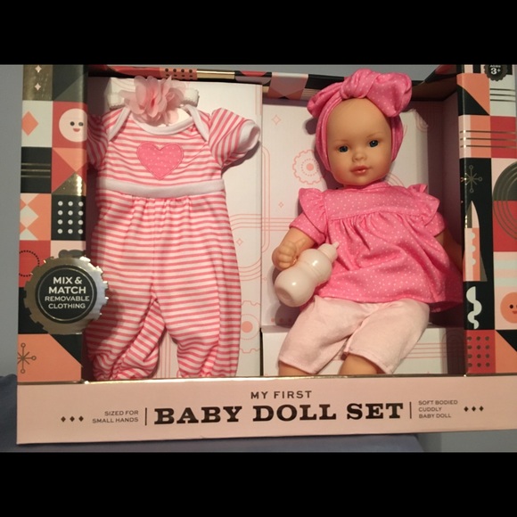 my first baby doll set